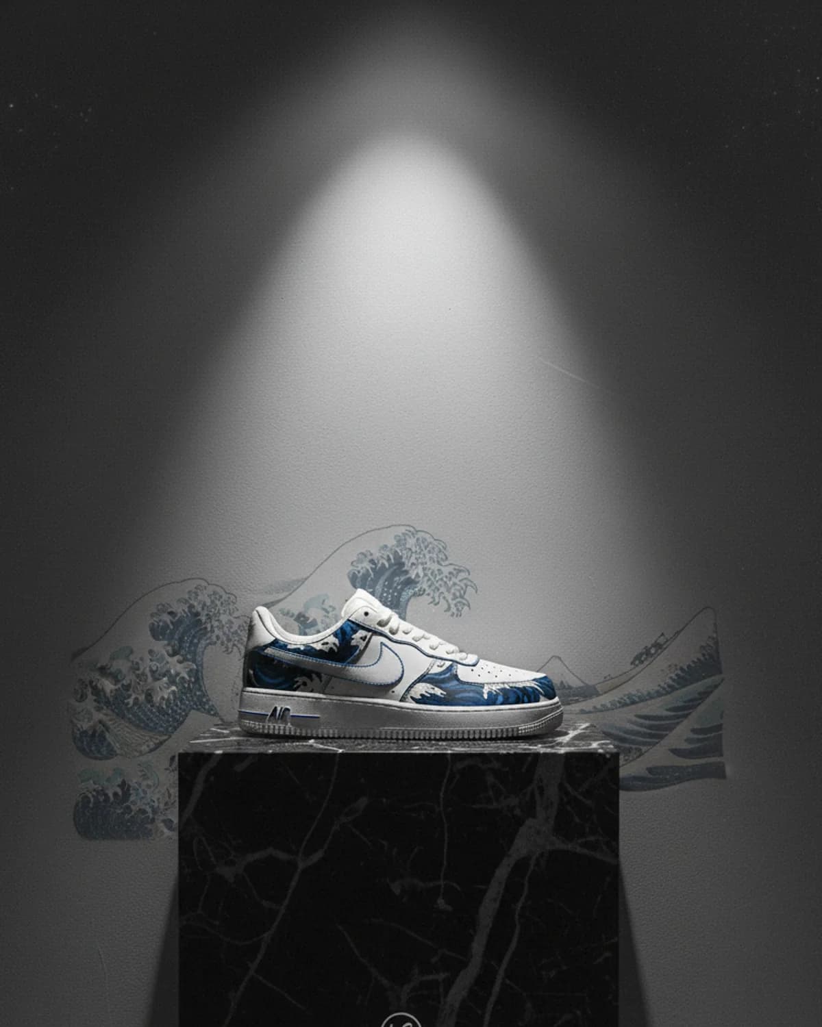 Coral — hand-painted custom sneakers by Painted Juttay