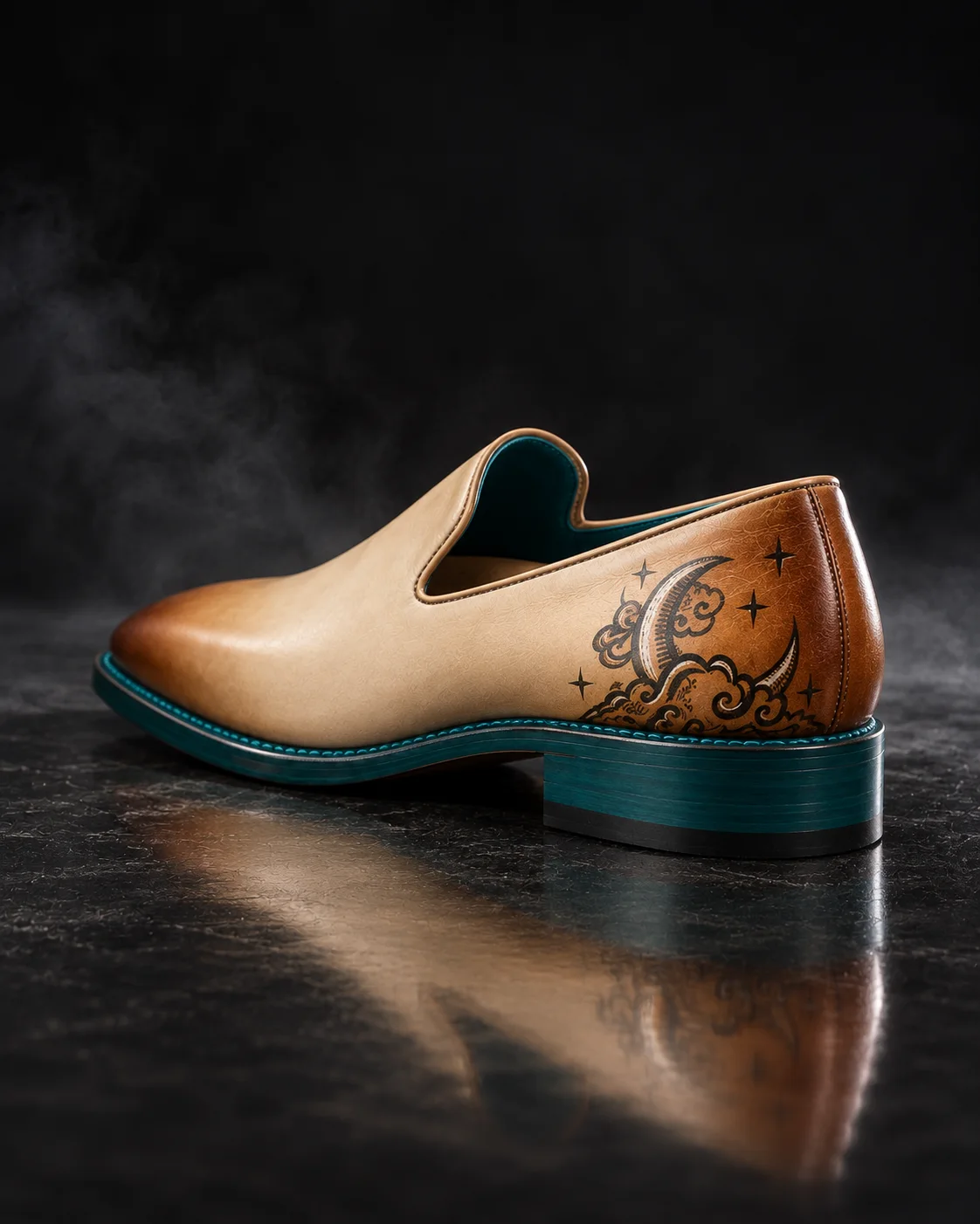 Moon, the heel, design render
