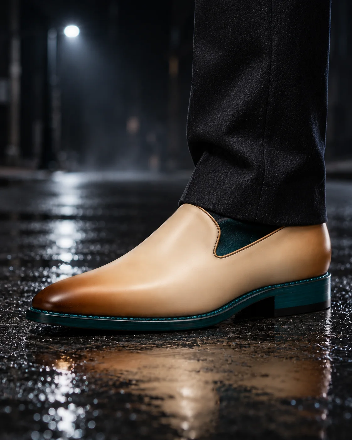 Plain, on foot, design render